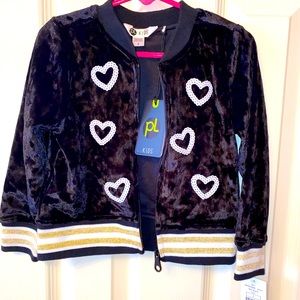 Gold and black jacket